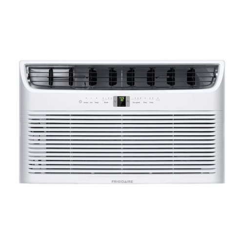 Frigidaire - 115V 12,000 BTU 550 Sq. Ft. Wall Air Conditioner - White