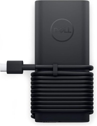 Dell - 492-BDQM USB Type-C Adapter - Black - 100-240 Volts AC - 65 Watts - Possibly Black-Front_Standard 