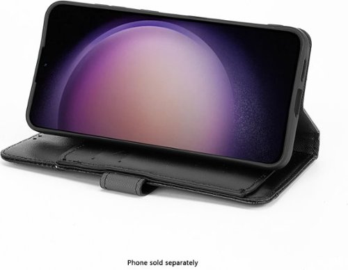SaharaCase Indy Series Leather Folio Wallet Case for Samsung Galaxy S25 - Scorpion Black HOW TO BUY