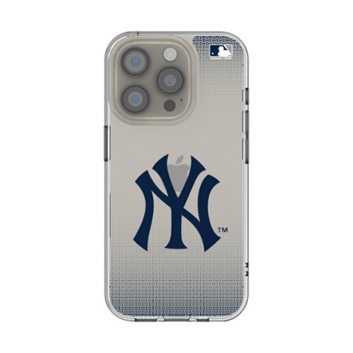 Keyscaper - MLB - New York Yankees Linen Logo iPhone Clear Case - 13 mini - Multicolor-Front_Standard 
