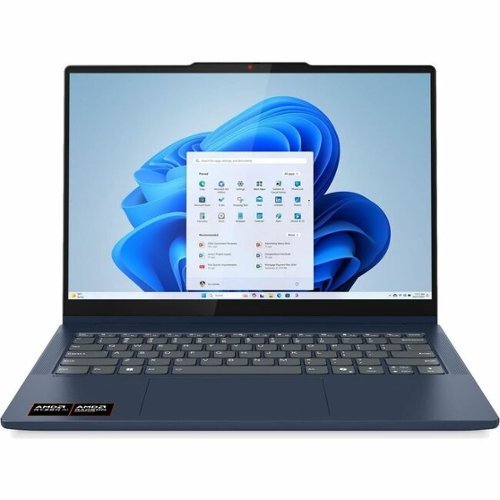 Lenovo - IdeaPad 5 14AKP10 83KT002QUS 14" Touchscreen Convertible Copilot+ PC 2 in 1 Notebook - WUXGA - 60 Hz - AMD Ryzen - Slate Blue-Front_Standard 