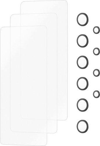 Insignia™ Glass Screen and Lens Protectors for Samsung Galaxy S26 Ultra (3-Pack) - Clear SHOP ONLINE