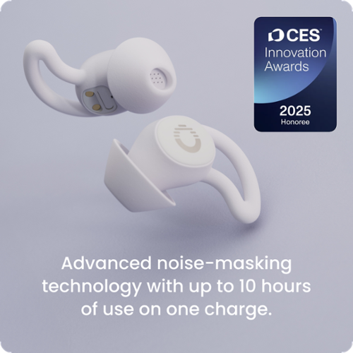 OZLO SLEEPBUDS ホワイト OZLO Sleepbuds True Wireless Bluetooth Sleep Earbuds - White