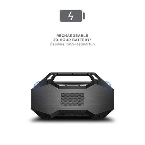 ION Audio Party Rocker Go high-Power Boombox with Party Starter Lights - Black BUY IN AUSTRALIA