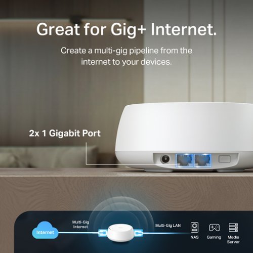 TP-Link Deco BE3600 Dual-Band WiFi 7 Mesh System 3-Pack - White GLOBAL SHIPPING