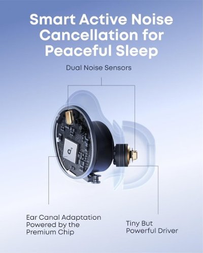 Soundcore by Anker Sleep A30 Smart ANC Sleep Earbuds with