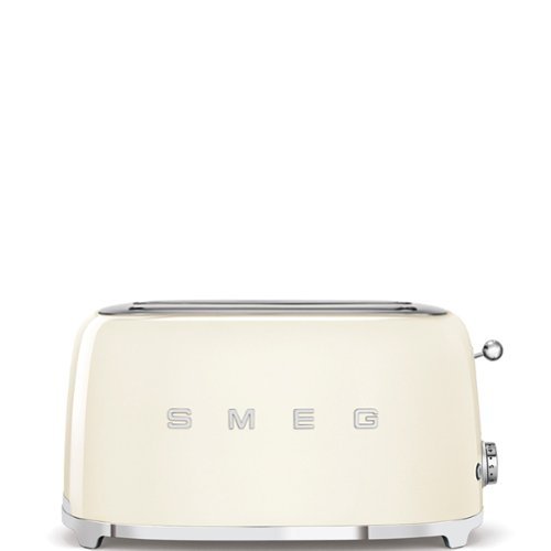 SMEG - TSF02 4-Slice Long Wide-Slot Toaster - Cream