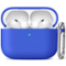Entronix - Case Compatible with AirPods Pro 3rd Gen - Soft-Touch Liquid Silicone - Aqua-Front_Standard
