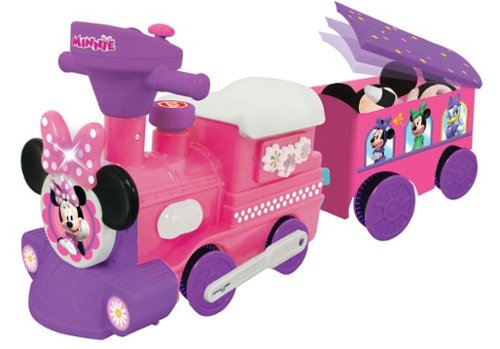 Kiddieland Disney Minnie Mouse Ride-On Motorized Train With Track INTERNATIONAL SHIPPING