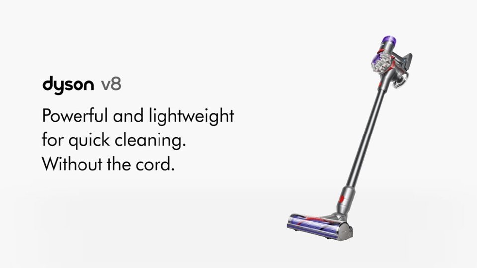 V8 Cordless Vacuum video 1 minutes 00 seconds
