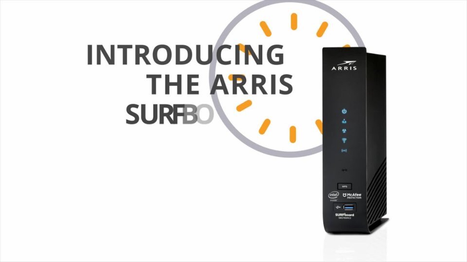 NEW ARRIS SURFboard store SBG7600AC2 DOCSIS 3.0 Cable Modem & AC2350 Wi-Fi Router