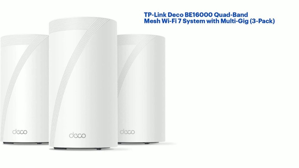 TP-Link Deco 16000 Quad Band Mesh WiFi Router Features video 1 minutes 02 seconds