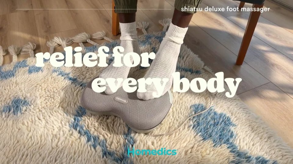 Shiatsu Foot Massager Heat video video 0 minutes 29 seconds