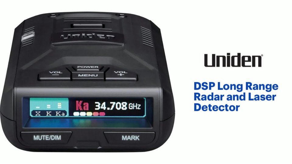 DSP Long Range Radar and Laser Detector Detector Product Features video 1 minutes 12 seconds