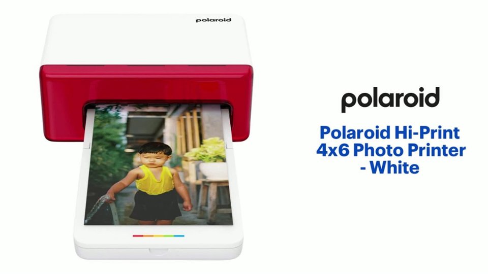 Polaroid Polaroid Hi-Print 4x6 Photo Printer Features video 0 minutes 50 seconds