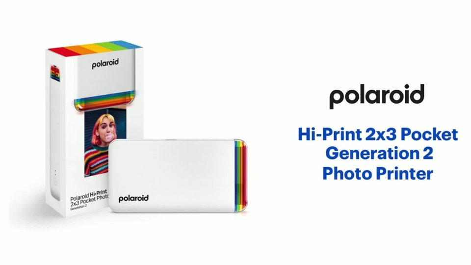 Polaroid Hi-Print 2x3 Pocket Generation 2 Photo Printer Features video 0 minutes 52 seconds