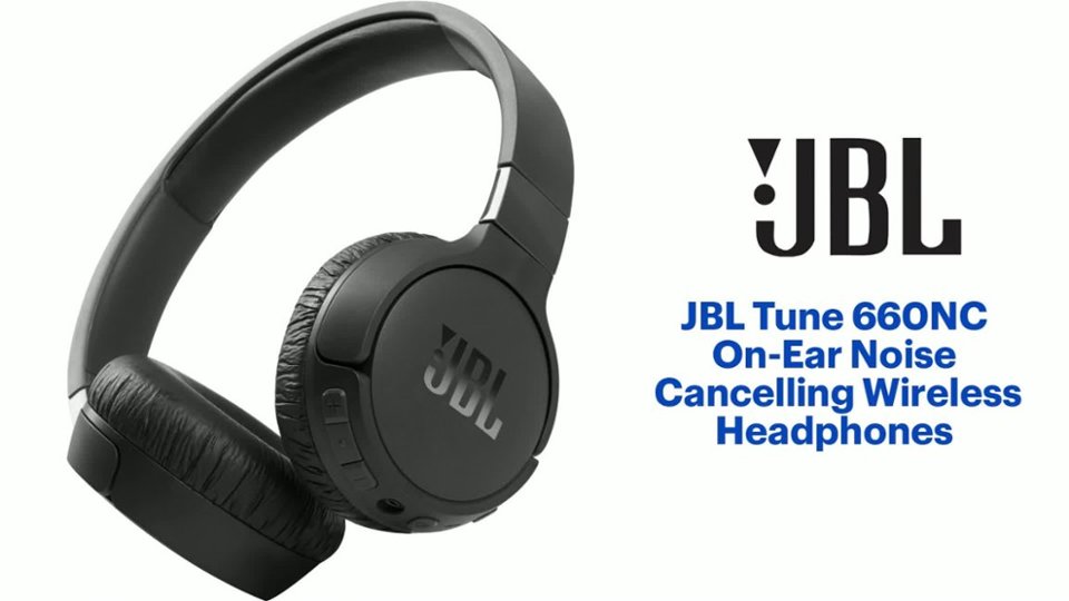 BL - Tune 660NC On-Ear Noise Cancelling Wireless Headphones Features video 1 minutes 27 seconds