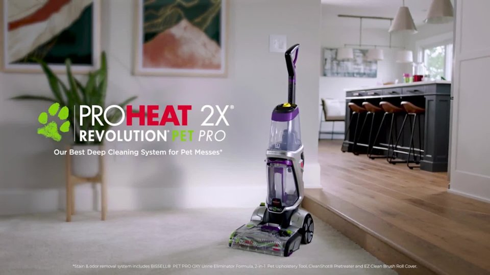 ProHeat 2X Revolution Pet Pro Features video 1 minutes 18 seconds