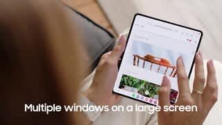 Galaxy Z Fold4 Multiwindow Multi-feature Video video 0 minutes 23 seconds