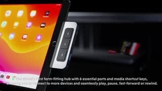 Hyper - HyperDrive 6-in-1 USB-C Media Hub Product Overview Video video 0 minutes 46 seconds