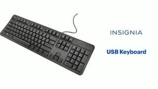 Insignia - USB Keyboard video 0 minutes 24 seconds