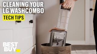 LG WashCombo Cleaning and Maintenance video 0 minutes 49 seconds