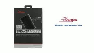 Rocketfish - Tilting Wall Mounts for Most - Black video 0 minutes 45 seconds