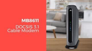 Motorola MB8611 - Product Overview video 0 minutes 23 seconds