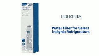Insignia Water Filter for Select Insignia Refrigerators Features video 0 minutes 31 seconds