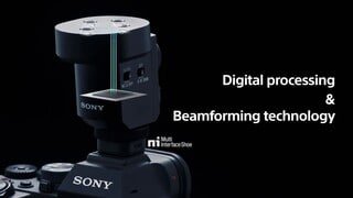 Sony ECMM1 Digital Microphone Overview Video video 4 minutes 42 seconds