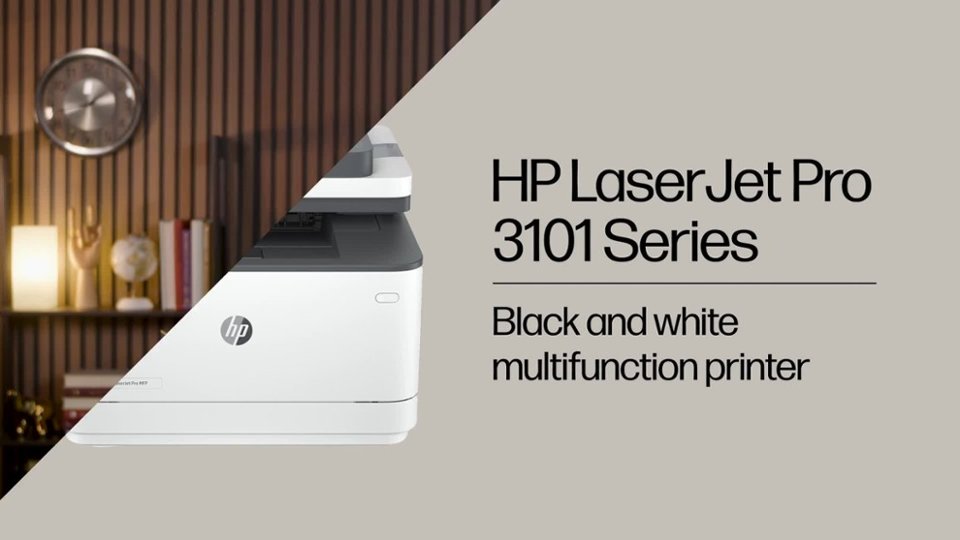 HP LaserJet Pro 3101 Overview video 1 minutes 17 seconds