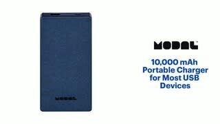 Modal 10,000 mAh Portable Charger Features video 0 minutes 38 seconds
