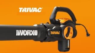 WORX - 12 Amp TRIVAC Blower Overview Video video 0 minutes 30 seconds