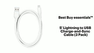 Best Buy essentials - 5' USB Cable Features video 0 minutes 45 seconds