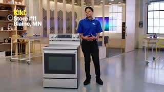 Knock, knock. Who's there? The LG Range - at the Best Buy Lab video 1 minutes 13 seconds