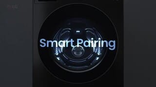 LG Washer & Dryer with Smart Pairing Technology Video video 0 minutes 25 seconds