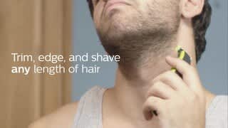 Philips Norelco OneBlade Shavers video 2 minutes 06 seconds
