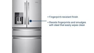 Whirlpool 24.5 Cu. Ft. 4-Door French Door Refrigerator Features video 0 minutes 54 seconds