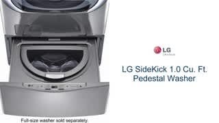 LG SideKick 1.0 Cu. Ft. Pedestal Washer Features video 0 minutes 33 seconds