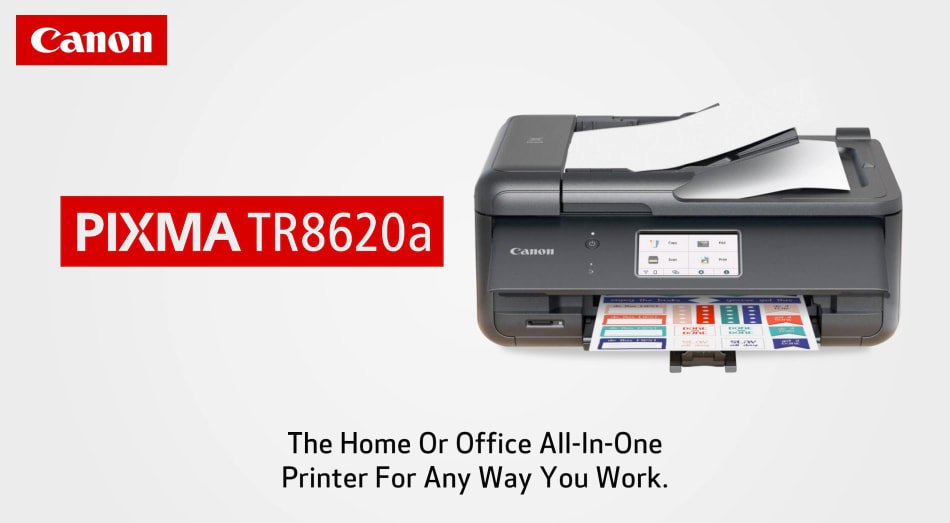 PIXMA TR8620a Inkjet Printer with Fax video 0 minutes 26 seconds