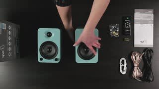 Unboxing the Kanto YU4 Speakers video 0 minutes 46 seconds