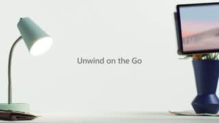 Surface Go 2 - Unwind on the Go video 0 minutes 15 seconds