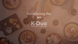 See the K-Duo make a cup and carafe of coffee video 0 minutes 54 seconds