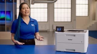 Best Buy Pick - Brother small office laser printer video 1 minutes 27 seconds