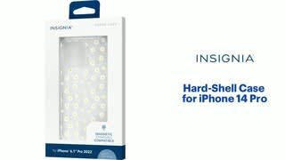 Insignia - Hard-Shell Case for iPhone 14 Pro Features video 1 minutes 12 seconds