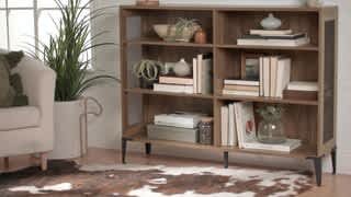 Walker Edison - Industrial Bookshelf - Overview video 0 minutes 33 seconds
