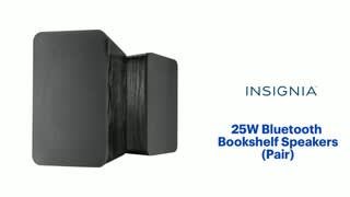 Insignia - 25W Bluetooth Bookshelf Speakers (Pair) Features video 1 minutes 46 seconds