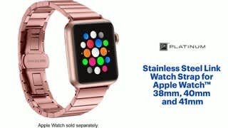 Platinum Link Band For Apple Watch 40mm Series 5 Stainless Steel Best 2024 Buy Exclus