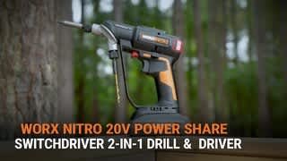 WORX - 20V Cordless drill driver overview video video 0 minutes 57 seconds