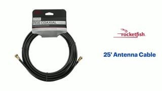 Rocketfish - 25' Antenna Cable Features video 0 minutes 38 seconds